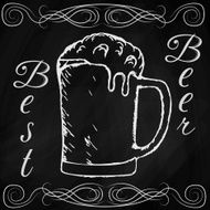 hand drawn sketch of beer N4
