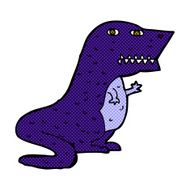 comic cartoon dinosaur N7