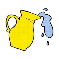 comic cartoon water jug