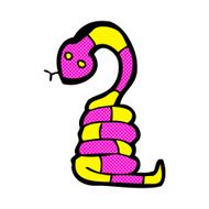 comic cartoon snake N15