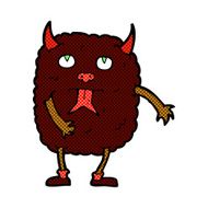 funny comic cartoon monster N4