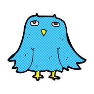 comic cartoon owl N12