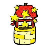comic cartoon wishing well N3