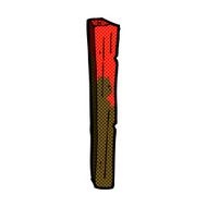 comic cartoon bloody wooden post