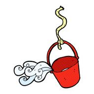 comic cartoon bucket N4