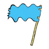comic cartoon white flag N3