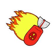 comic cartoon atom bomb N5