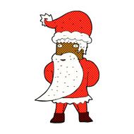 comic cartoon santa claus N29