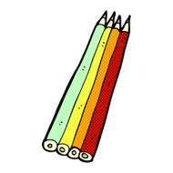 comic cartoon colored pencils N2