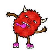 funny comic cartoon monster N6