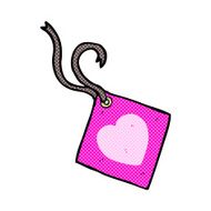 comic cartoon gift tag N3