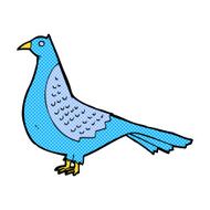 comic cartoon bird N39