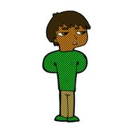 comic cartoon antisocial boy N2