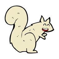 comic cartoon squirrel N6