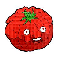 comic cartoon happy tomato N3