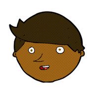 comic cartoon happy face N8