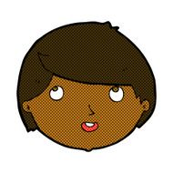 comic cartoon happy face N9