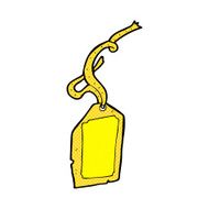 comic cartoon luggage tag N8