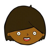 comic cartoon happy face N11