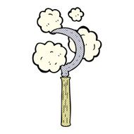 comic cartoon sickle N4