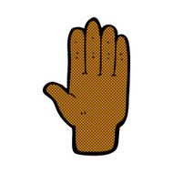comic cartoon hand N4