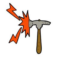 comic cartoon hammer N2