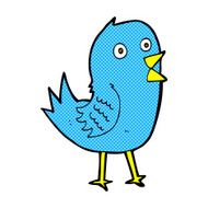 comic cartoon bluebird N2
