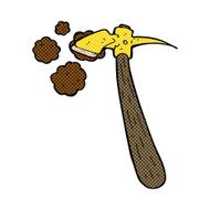 comic cartoon pick axe N2