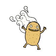comic cartoon happy potato N2