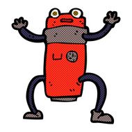 comic cartoon robot N29