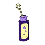 comic cartoon bubble blower N2