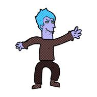 comic cartoon vampire man N21
