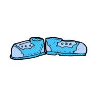 comic cartoon old shoes N2