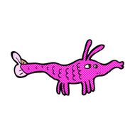 comic cartoon shrimp N5