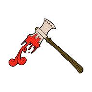comic cartoon slayer axe