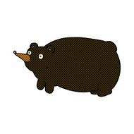 funny comic cartoon bear N13