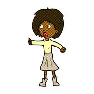 comic cartoon woman N4
