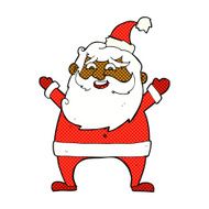 jolly santa comic cartoon N4