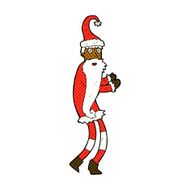 comic cartoon santa claus N31