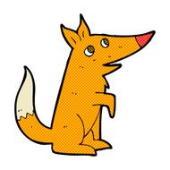 comic cartoon fox cub N2