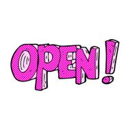 comic cartoon open symbol N2