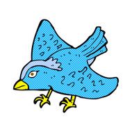 comic cartoon garden bird N5