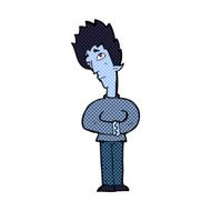 comic cartoon curious vampire N2