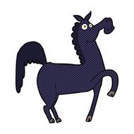 funny comic cartoon horse N2
