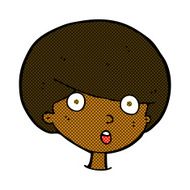 comic cartoon surprised boy N6