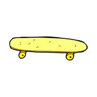comic cartoon skateboard N10