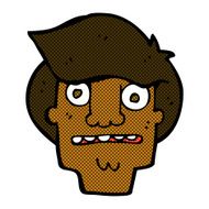 comic cartoon shocked face N4