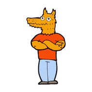 comic cartoon fox man N4