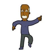 comic cartoon angry old man N24