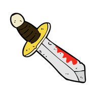 comic cartoon sword N9